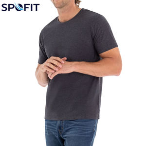 Hot Selling Summer T Shirt for Men Custom Logo Fitness Casual Quick Dry Wholesale Men's T-Shirts O-<b>Neck</b> <b>Light</b> Weight Shirts - Product Image 2