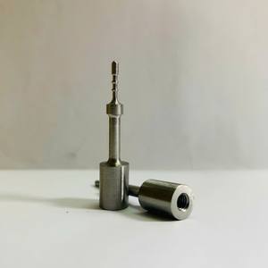 Goupille de centrage industrielle en acier inoxydable SUS303 à axe court, usinée CNC de précision, pièces mécaniques personnalisées, fournisseur OEM - Product Image 3