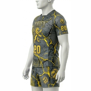 Uniformes de rugby personnalisés en gros, sublimation, couleurs personnalisées, uniformes d'entraînement de rugby pour hommes, 100% polyester, uniformes de rugby - Product Image 3