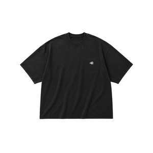 เสื้อเชิ้ตผู้ชายสไตล์เรโทร ทอจากผ้าฝ้าย 100% น้ำหนัก 220 กรัม เป็นมิตรต่อสิ่งแวดล้อม มีกระเป๋าเสื้อแบบสั่งทำพิเศษ พร้อมโลโก้ ทรงโอเวอร์ไซส์ ไหล่ตก สวมใส่สบายๆ - Product Image 2