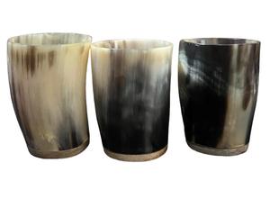 Copa Vikinga Premium para Beber, Jarra Rústica, Ecológica, Reutilizable, Apta para Lavavajillas, para Amantes de la Cerveza, el Vino, la Cerveza de Heno y el Hidromiel - Product Image 4