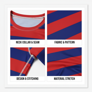 Custom Men's High Quality Breathable Quick Dry Anti Bacterial Compression Rash Guard with Sun Protection <b>Thermal</b> Baselayer - Product Image 6