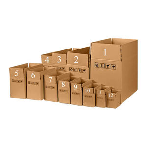 Recyclable Heavy Duty Corrugated Cardboard Shipping <b>Boxes</b> for <b>Moving</b> & Packaging - Product Image 2