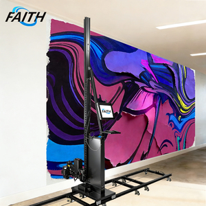 Robot <span class=keywords><strong>peintre</strong></span> mural 3D FAITH, imprimante murale verticale automatique 3D, machine d'impression murale avec 2 têtes d'impression - Product Image 1