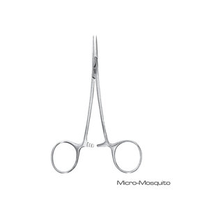 Pinzas Hemostáticas Micro-Mosquito de 10 cm / 4 pulgadas, Pinza Quirúrgica de Acero Inoxidable Clase I CE ISO13485, Instrumento Quirúrgico - Product Image 4