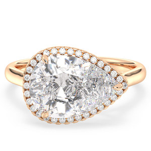 REYES Ultimate Design 925 Sterling Silver GRA Certified Moissanite <b>Ring</b> Solitaire 14K Gold Rhodium Plated Wedding Promise <b>Rings</b> - Product Image 2