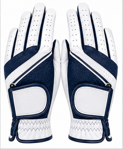 Gant de golf en cuir Cabretta d'Indonésie pour hommes et femmes, respirant, doux, antidérapant, pour la main gauche, accessoires de golf, logo d'usine - Product Image 6