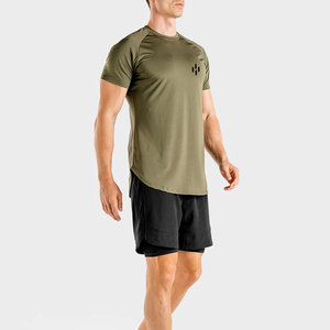 T-shirt de sport en coton respirant, coupe classique, design personnalisé, logo personnalisé, uni, écologique, léger, séchage rapide - Product Image 1