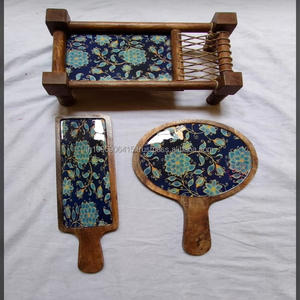 Platos de Madera Ecológicos de Lujo Hechos a Mano con Otros Recubrimientos para Fiestas y Cocina, Exportados por K S de Maharashtra - Product Image 5