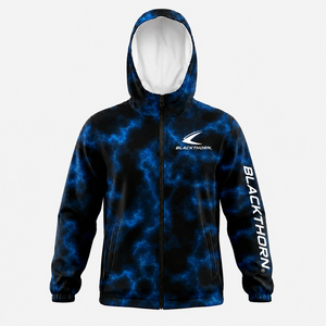 Chaqueta cortavientos ligera impermeable con logotipo personalizado al por mayor, chaqueta de paintball con forro de malla para invierno - Product Image 5