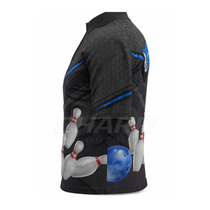 Camiseta de Boliche Personalizada al por Mayor, Ropa Deportiva Informal Colorida con Servicio OEM, Diseño de Sublimación en Oferta - Product Image 5