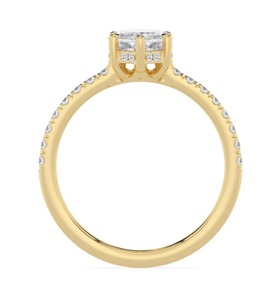 แหวนเพชรทรงมาร์คีส์ 10K โรสโกลด์สุดหรู ประดับเพชรแล็บครีเอท 2.30 กะรัต - Product Image 6