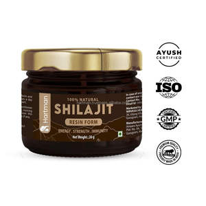Supplément naturel en résine de Shilajit riche en minéraux Certifié GMP Améliore l'immunité énergétique Vitalité masculine Bocaux Mason cultivés sauvages - Product Image 3