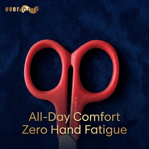 Taiwan Stainless Steel DIY Scissors 6" Smooth <b>Edge</b> Nylon Handle OEM for Tailor Use-Sewing & Embroidery - Product Image 3