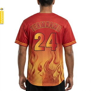 Camisetas Deportivas Samavia RTS de Béisbol, 100% Poliéster, Sublimación, Precio Bajo, para Fanáticos - Product Image 2