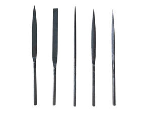 MEILLEUR PRIX – Lot de 5 limes à aiguille en acier de 200 mm – Outils de bijouterie personnalisés – Coupe lisse, extrémité arrondie, diamètre de tige de 6 mm – Bricolage - Product Image 4