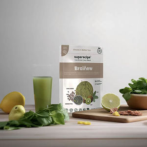 Premium Quality <b>Sugar</b> Free Sage Chia Seed Green Tea Instant Sachet Juice Powder Functional Drink Mix Brain Health Support - Product Image 2
