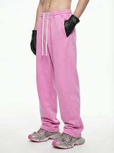 Pantalons de jogging personnalisés à faible MOQ, imprimés en relief, coupe ample, pour les détaillants américains, tailles S M L XL - Product Image 4