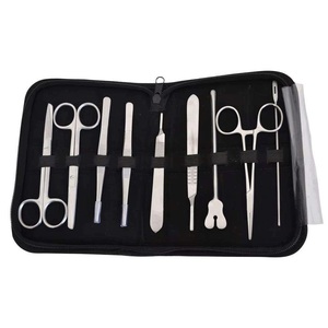 Kit de 9 Instrumentos Quirúrgicos Generales de Acero Inoxidable de Alta Calidad para Hospital, Instrumentos Médicos para Operaciones, con Certificación CE - Product Image 3