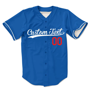 Custom 100% Polyester Baseball Jersey High Quality and Breathable Plus Size Options Designed for Men - Product Image 5