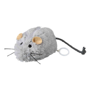 Tapis de souris gris enroulable de 8 cm avec mouvements pour jouets interactifs et d'animation pour animaux de compagnie - Product Image 1