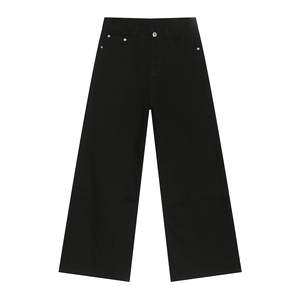 Pantalones Vaqueros Anchos de Pierna Recta, Estilo Casual, Lavados, para Hombre, Jeans Vintage de Moda - Product Image 3