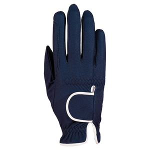 Guantes de equitación antideslizantes de dedo completo hechos a medida, de cuero de alta calidad, con servicio OEM y ODM para cuatro estaciones. ¡Venta caliente! - Product Image 4