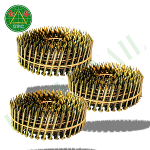 Clous en bobine de qualité industrielle, 9000 pièces, 1-3/4" x 0.086", à tige lisse, à tige annulée, styles spirale, en acier pour la fabrication de palettes - Product Image 5