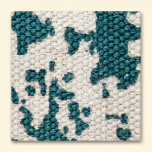 Aqua <b>Teal</b> Ivory Distressed Floral Wool <b>Rug</b> Handmade Non-Slip Eco-Friendly Thick Pile Area Carpet for Living Room Hotel Interior - Product Image 3