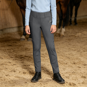 Pantalones de equitación para mujer y niña, estilo moderno, con agarre completo, alta elasticidad, antideslizantes, duraderos y agradables al tacto. - Product Image 5