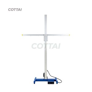 Electric Metal Inspection Machine for French Windows Twin Column Roller <b>Shades</b> Venetians Horizontal Pattern 35kg Load Capacity - Product Image 1