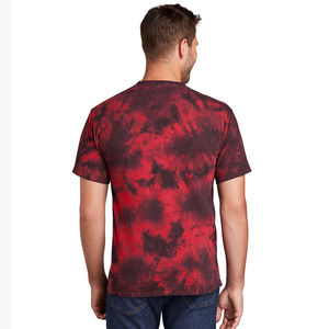 T-shirt unisexe personnalisé avec logo, tie-dye, impression intégrale, pour hommes - Product Image 3
