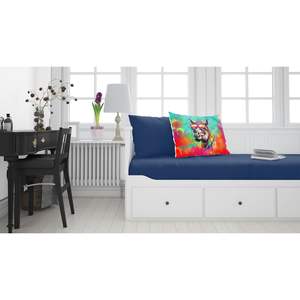 Nouveau léger Super doux Hippie œuvre décorative Animal rhinocéros Standard taie d'oreiller facile à entretenir housse de coussin - Product Image 2