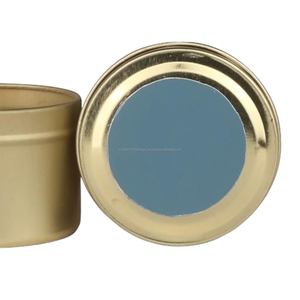 Golden Wax Filled Tin Candle Jars From Indian Manufacturer and Exporter - Product Image 3