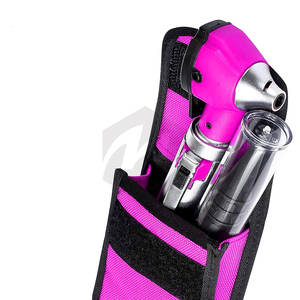 Mini otoscope à fibre optique, arc-en-ciel, plusieurs couleurs, format de poche, kit de diagnostic ORL avec étui de protection, ampoule de rechange supplémentaire - Product Image 4