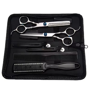 Ciseaux de barbier professionnels pour cheveux, en acier inoxydable 440C, 28 dents, pour droitiers, de qualité supérieure - Product Image 6
