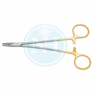 Portaagujas French Eye Ryder con Insertos de Carburo de Tungsteno, Instrumento Quirúrgico de Alta Precisión para Procedimientos Oftálmicos Delicados - Product Image 1