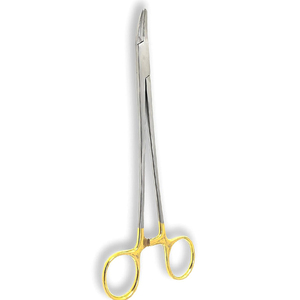 คีมจับเข็มสเตนเลสสตีลแบบแมนนวล ขนาด 21 ซม. คุณภาพพรีเมียม ปลายเข็มเคลือบ CVD สำหรับการเย็บผ่าตัด - Product Image 6