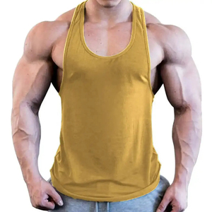 Custom Breathable Quick Dry Casual Men's Sublimation Tank Top with All Over Printing for Summer Fitness Gym Wear - Product Image 5
