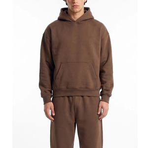 Survêtements d'hiver personnalisés en molleton de coton épais et respirant pour hommes, de haute qualité - Product Image 4