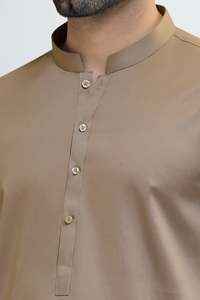 Ensemble Salwar Kameez pour Homme, Design Personnalisé 2026, Style Indien et Pakistanais, Kurta Pajama Coupe Classique Infroissable - Product Image 4