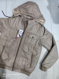 Best Quality Mens Khaki Bomber Jacket Windproof Fashion <b>Coat</b> for Urban and Casual Wear Available For Sale - Product Image 5