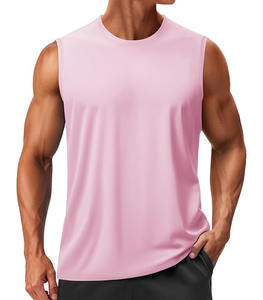 T-shirt Homme Col V Uni Manches Courtes 100% Coton Non-tissé Doux Respirant Séchage Rapide Vêtement Décontracté Personnalisable 2025/2026 - Product Image 1