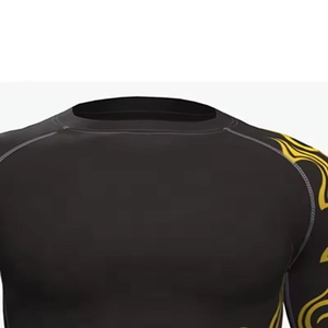 Vente en gros de rashguards à manches longues pour hommes, vêtements de compression pour la gym et le fitness, rashguards à manches longues pour hommes OEM, vêtements de sport à séchage rapide - Product Image 6
