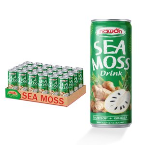 Bebida Funcional de Musgo Marino con Jengibre y Guanábana, Lista para Beber, Distribuidor de Fábrica OEM - Product Image 2