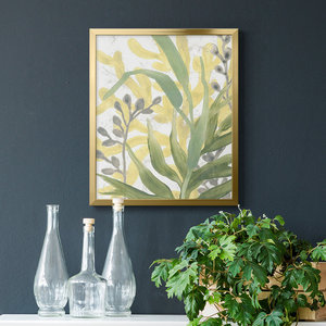 Premium Sea Grass Framed <b>Canvas</b> Wall Art Coastal Ocean Decor Ready to Hang - Product Image 4