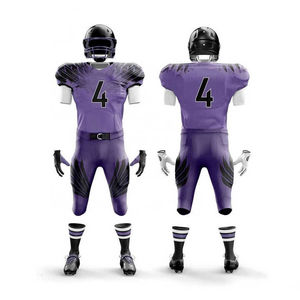 Uniforme de Fútbol Americano Personalizado para Equipos Nacionales, Transpirable, de Manga Corta, Alta Calidad, 100% Poliéster, Diseño Personalizable - Product Image 4