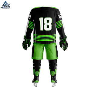 Uniforme de Hockey sobre Hielo de Tela Suave al Tacto, Sublimado de Alto Rendimiento, Calidad Premium, Último Estilo, con Impresión de Logotipo Personalizado, del Mejor Proveedor - Product Image 3