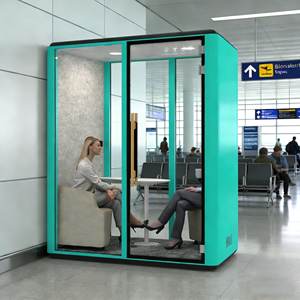 Cabina Acústica Insonorizada Portátil para Oficina, para 2 Personas, con Aire Acondicionado, en Oferta - Product Image 4