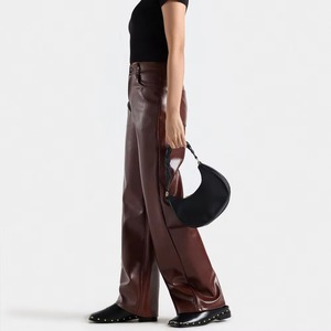 Pantalon en cuir pour femme de qualité supérieure, couleur unie, vente chaude, meilleur fournisseur, quantité en gros - Product Image 3